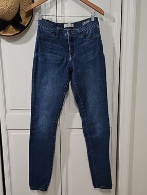 Henry & Belle Dark Blue High Rise-Super Skinny Jeans